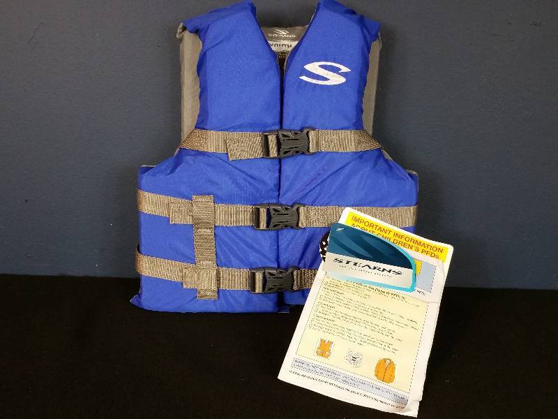 lot 166 image: Blue Stearns Youth Life Vest
