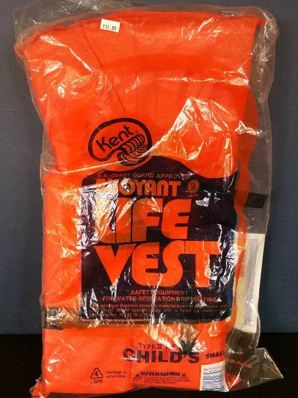 lot 169 image: Kent Childs Life Vest Small