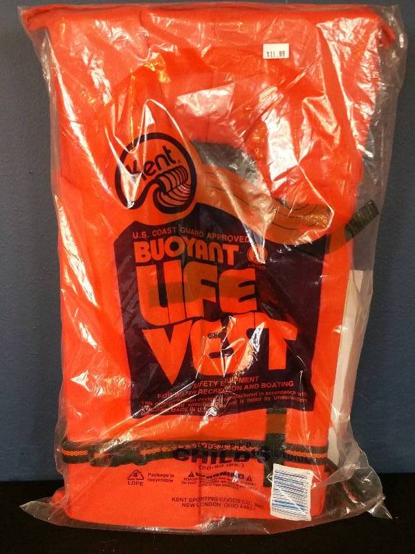 lot 173 image: Kent Childs Life Vest Meduim