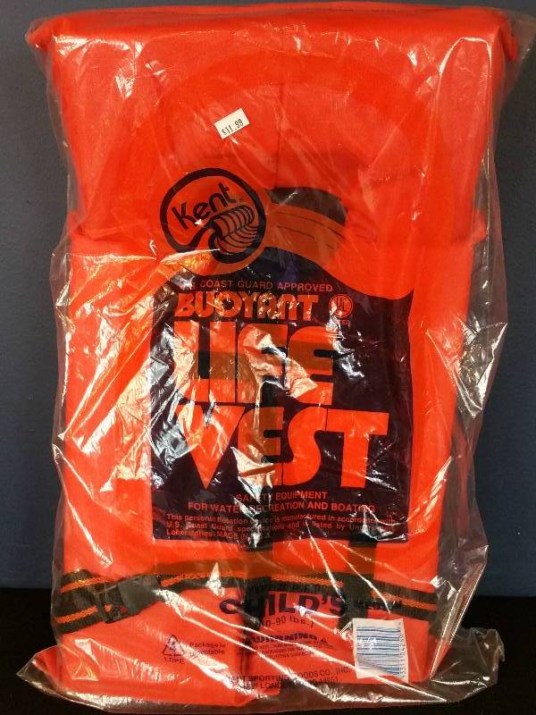 lot 174 image: Kent Childs Life Vest Meduim