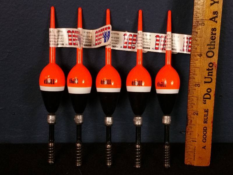 lot 195 image: Lindy Thill Premium Weighted Bobbers