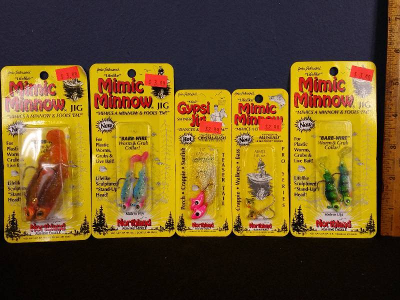 lot 231 image: Northland Mimic Minnow & Northland Jigs