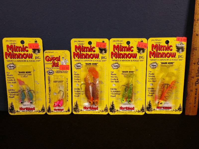 lot 241 image: Northland Mimic Minnow & Northland Jigs
