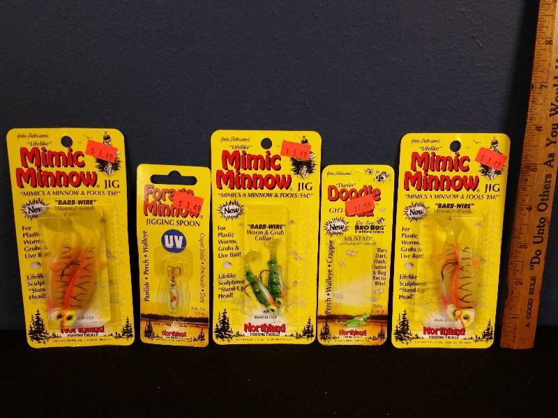 lot 248 image: Northland Mimic Minnow & Northland Jigs