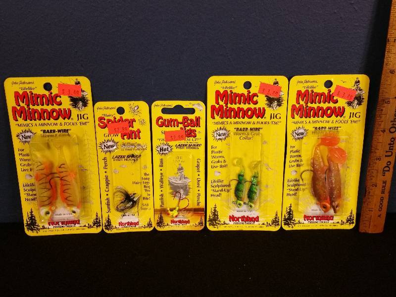 lot 249 image: Northland Mimic Minnow & Northland Jigs