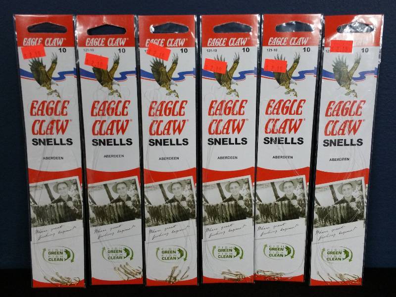 lot 329 image: Eagle Claw #10 Snells