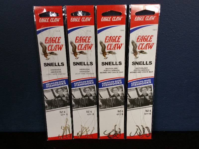 lot 333 image: Eagle Claw #6 Snells
