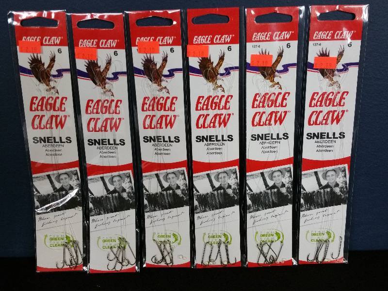 lot 334 image: Eagle Claw #6 Snells
