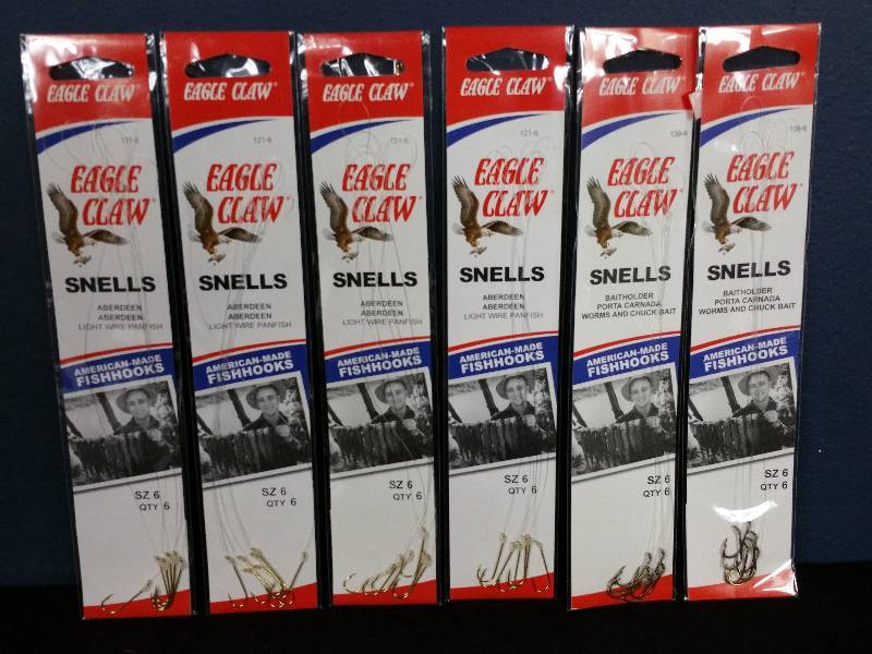 lot 335 image: Eagle Claw #6 Snells
