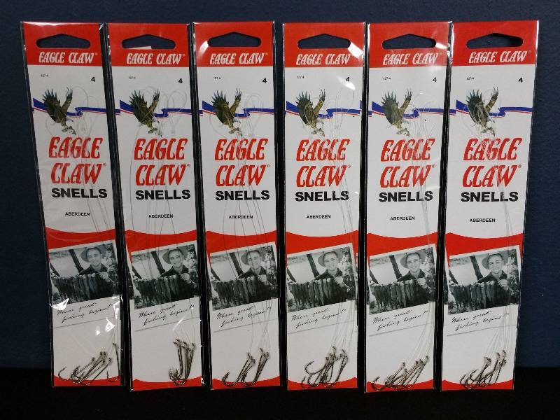 lot 338 image: Eagle Claw #4 Snells