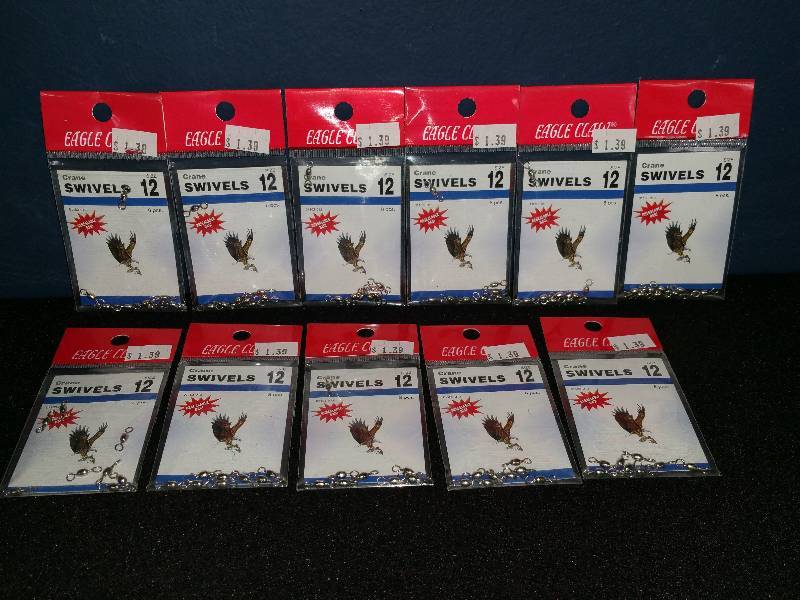 lot 346 image: Eagle Claw Crane Swivels #12