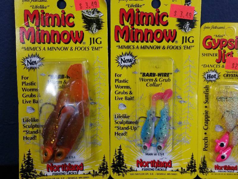 lot 233 image: Northland Mimic Minnow & Northland Jigs
