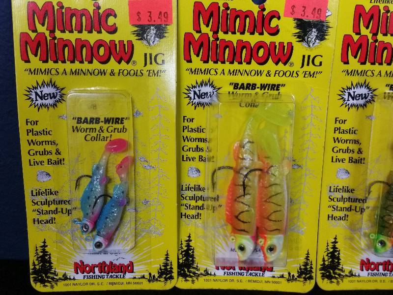 lot 246 image: Northland Mimic Minnow, Screwtail, Etc.
