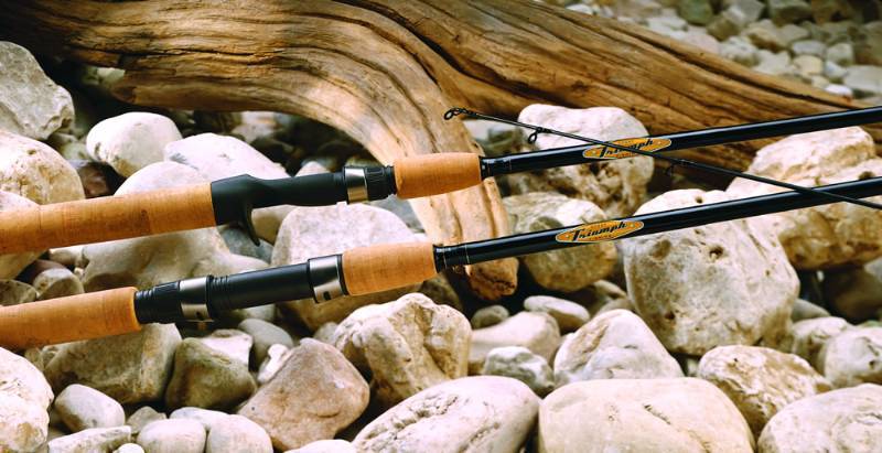 lot 1 image: St. Croix Triumph Spinning Rod TRS76MF