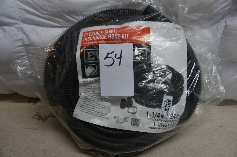 lot 54 image: Everbuilt Flexible Sump Pump Discharge Hose