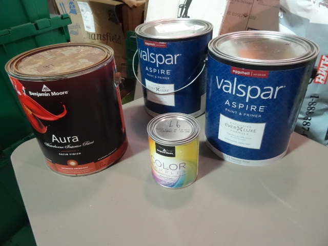 NEW LOT Paint Qty 4 cans 3 gallons and one qt