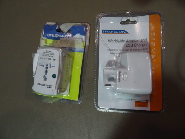 NEW Qty 2 Worldwide Travel AC Adapters