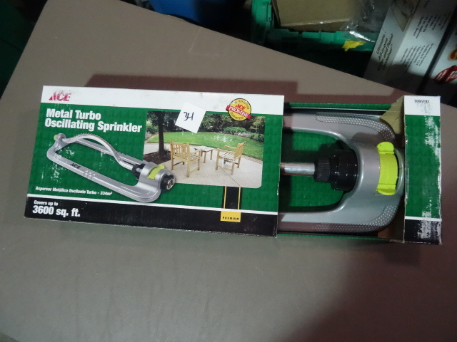 NEW ACE Turbo Oscillating Lawn Sprinkler for up to 3600 sq ft