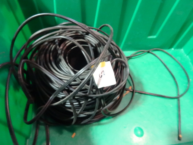 NEW Spool Electrical Wire BLACK 162 Outdoor Underground Low Voltage Yard Lighting Wire est 450 ft