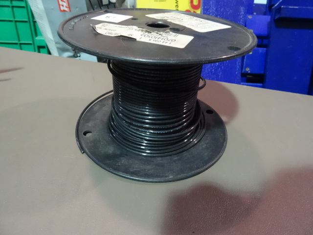 NEW Spool Electrical Wire BLACK 14 THHN Stranded est150 ft