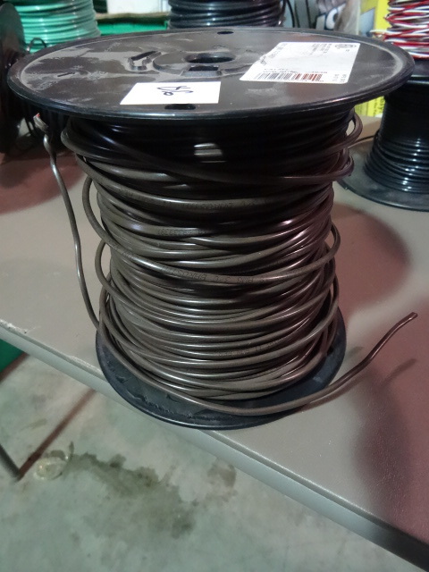 NEW Spool Electrical Wire BROWN 183 Power Limited Circuit Cable est. 400 ft