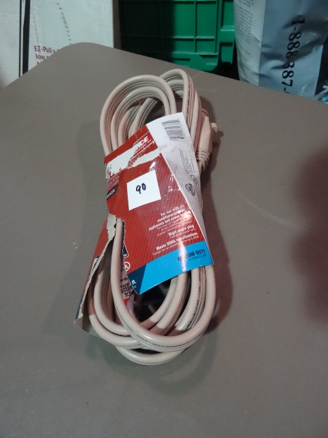 NEW 12 ft Extension Cord rated for Major Appliances
