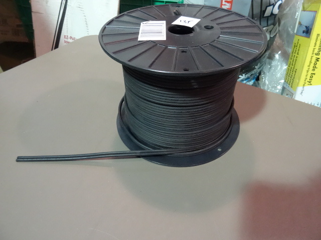 NEW Spool Electrical Wire BLACK 162 Stranded TA HSING FT2 Heater Cable est 450 ft