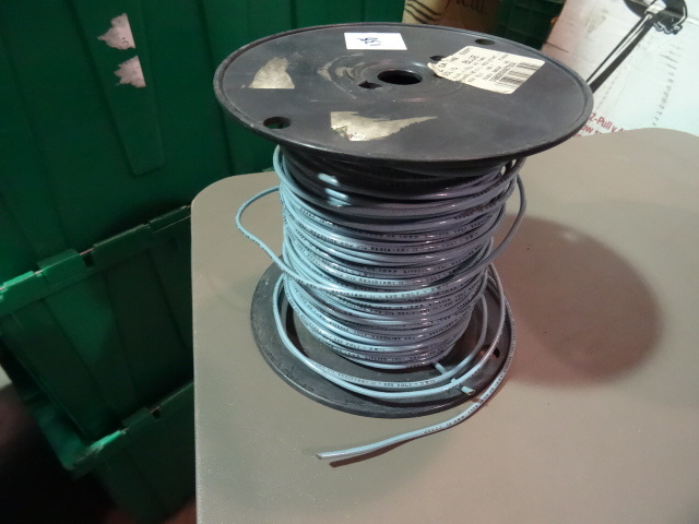 NEW Spool Electrical Wire LIGHT BLUE 12 GA THHN Solid est 250 ft