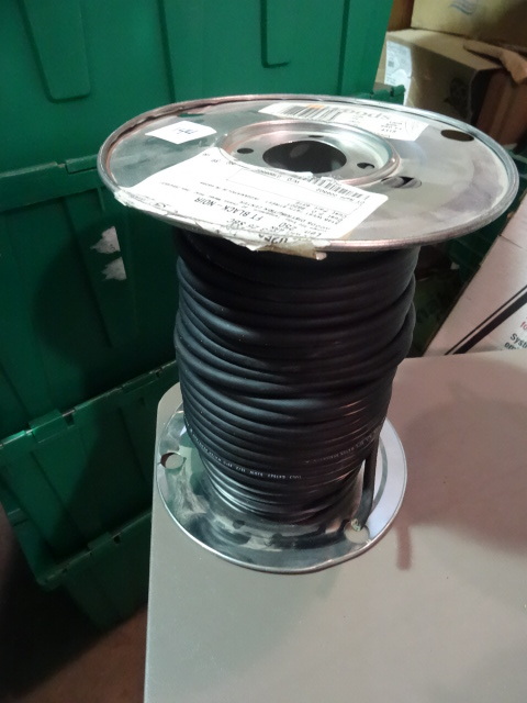 NEW Sppol Electrical Wire Black 163 SJOW est 125 ft