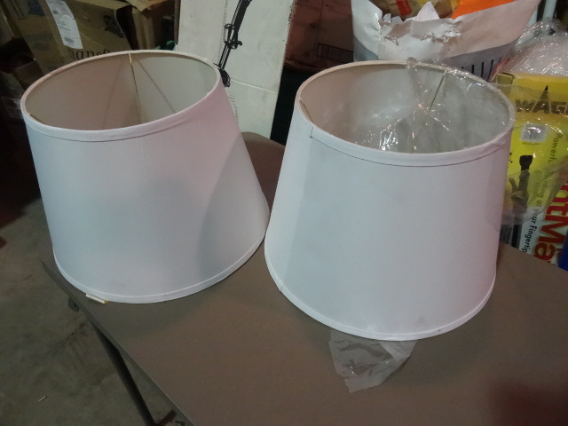 NEW Qty 2 Lamp Shades