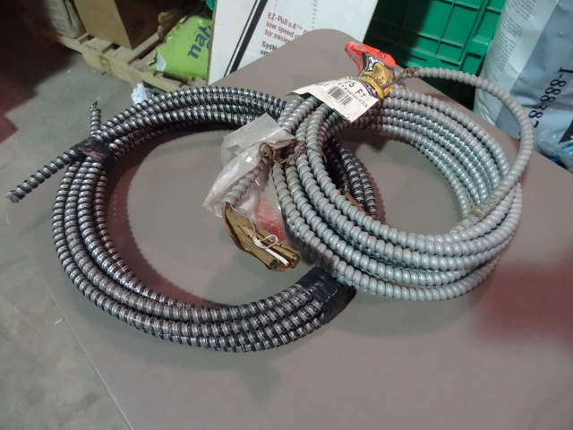 NEW Qty 2 Spool Steel Armored Electrical Cable 142 ACTHH est 40 ft total