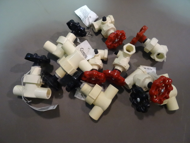 NEW Lot Qty 10 CPVC Line Valves
