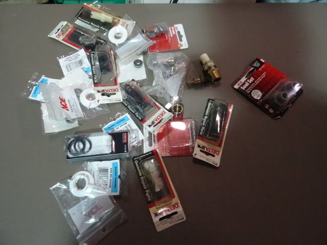 New Lot Misc Plumbing Parts and Connectors