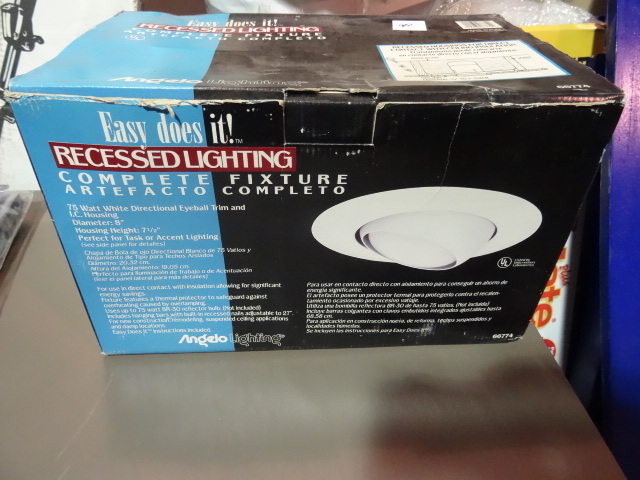NEW Angelo Lighting Complete Recessed Lighting Fixzture pn 66774