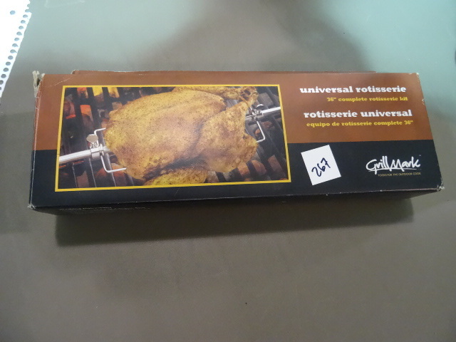 NEW Grill Mark universal Rotisserie