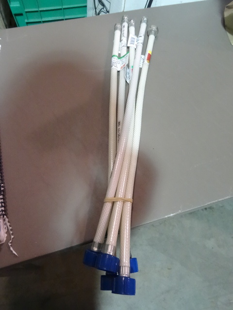 NEW Qty 5 Toilet Supply Lines 20 in