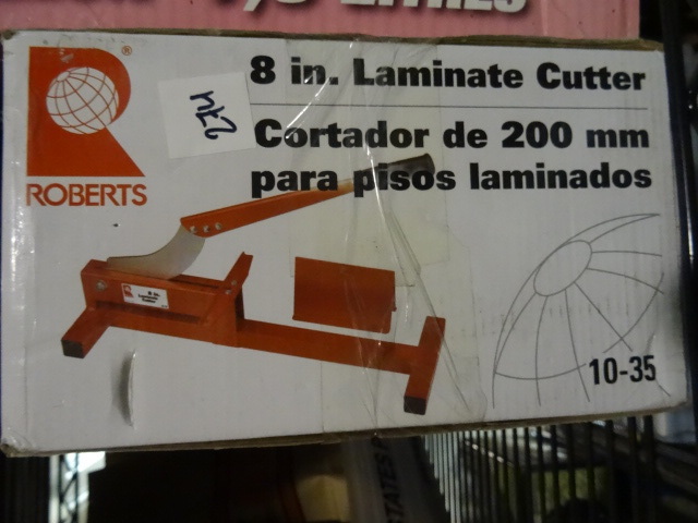 NEW Roberts 8 in Laminate Flooring Cutter