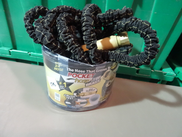 NEW 50 ft Pocket Hose Expanding Garden Hose Open Box