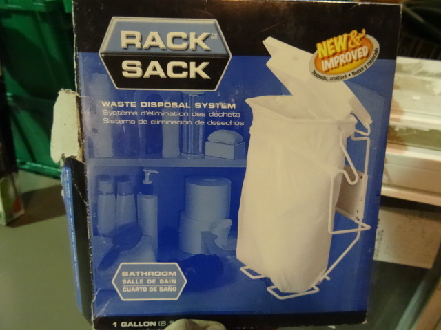 NEW Rack Sack Garbage Bag System