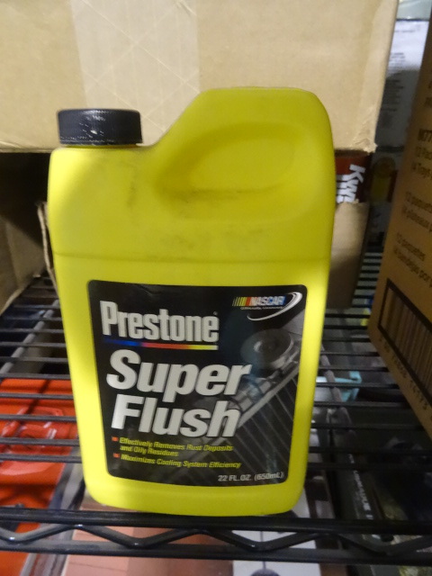 NEW Qty 4 Bottles Prestone Super Flush Radiator Cooling System Flush 22 oz ea