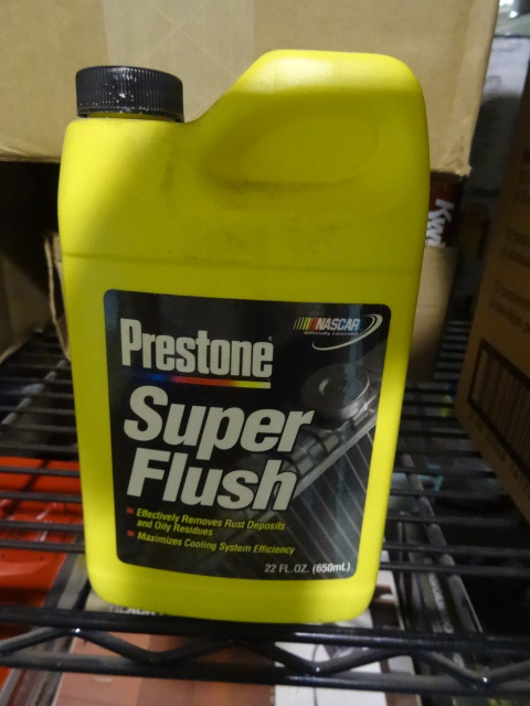 NEW Qty 4 Bottles Prestone Super Flush Radiator Cooling System Flush 22 oz ea