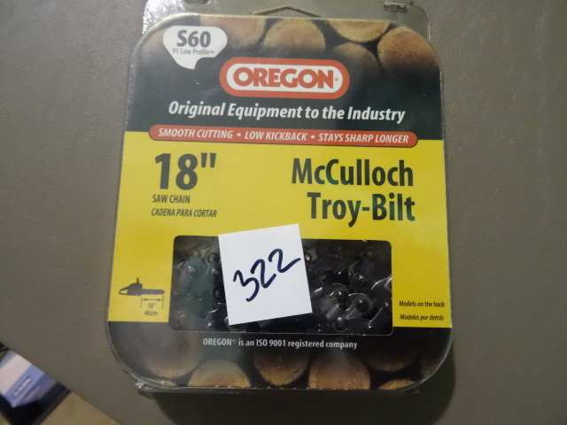 NEW Oregon S60 18 in Chain Saw Blade for McCulloch, Troy-Built