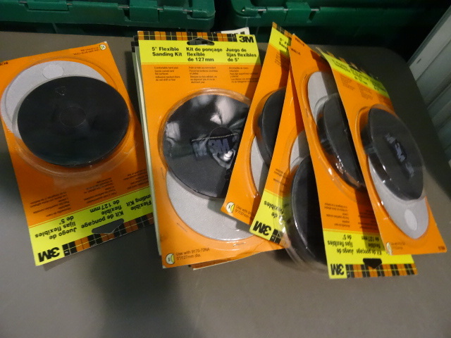 NEW Qty 10 3M 5 in Flexible Sanding Kit (Orig Retailed for $10.56 ea) pn 9178