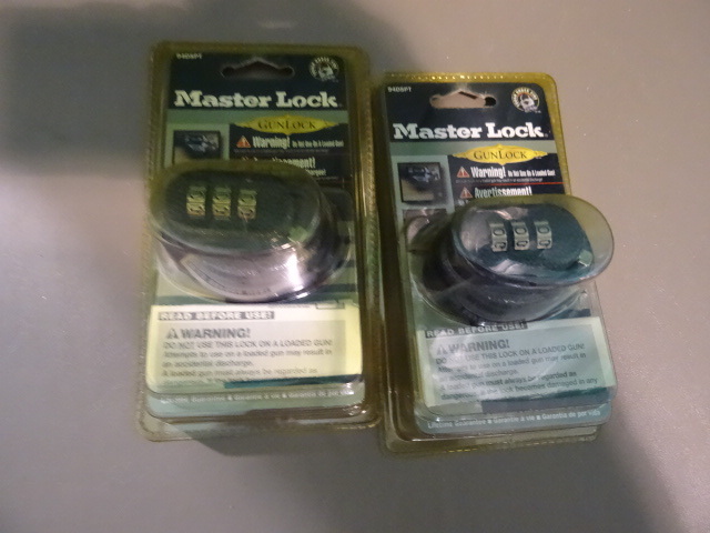 NEW Qty 2 MasterLock Gun Lock