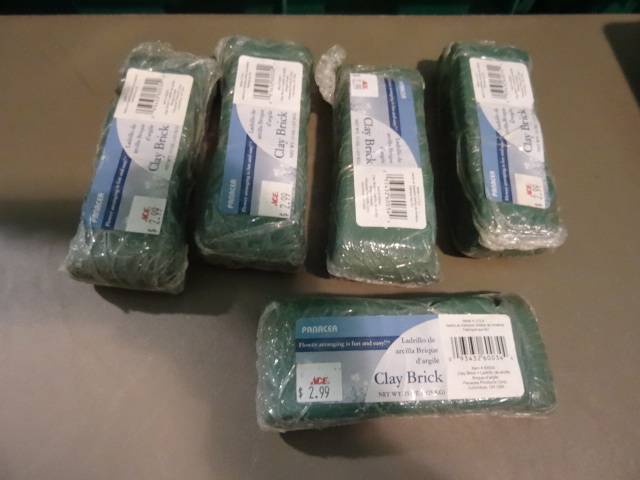 NEW Qty 5 Clay Brick 15 oz ea