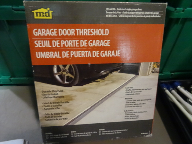 NEW 10 ft Garage Threshold Kit