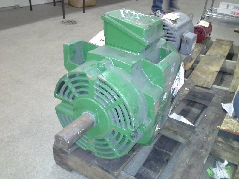 Very large, very heavy electrical motor