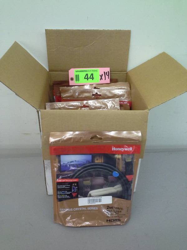 (14) Male to Male HDMI Cables, 2 Meters