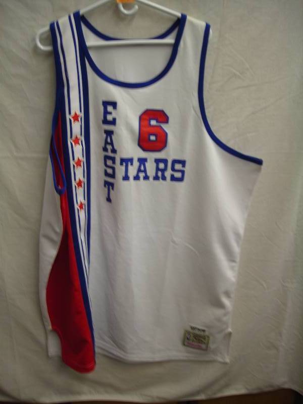 lot 11 image: Mitchell & Ness Basketball Jersey #6 Ewing East All Stars Size 58