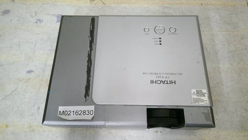 lot 13 image: Hitachi CP-X345 Multimedia LCD Projector